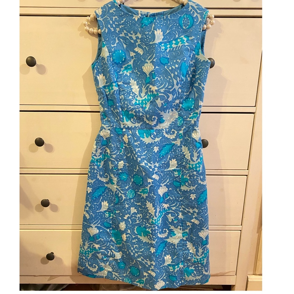 Vintage 60s blue Dress